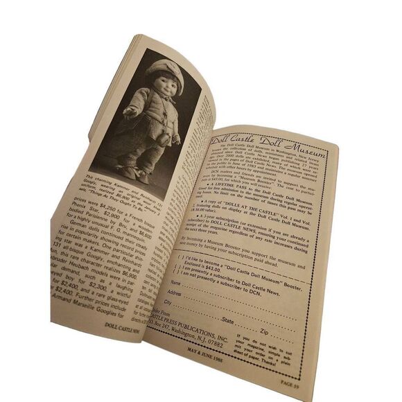 Book doll castle news may & June 1988 - Picture 5 of 6